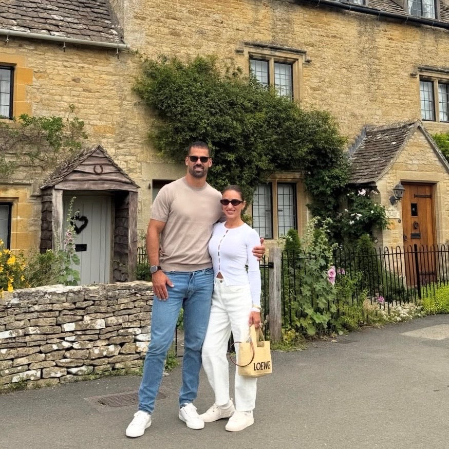 Eric + Jessie in England