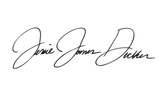 Jessie James Decker signature in black